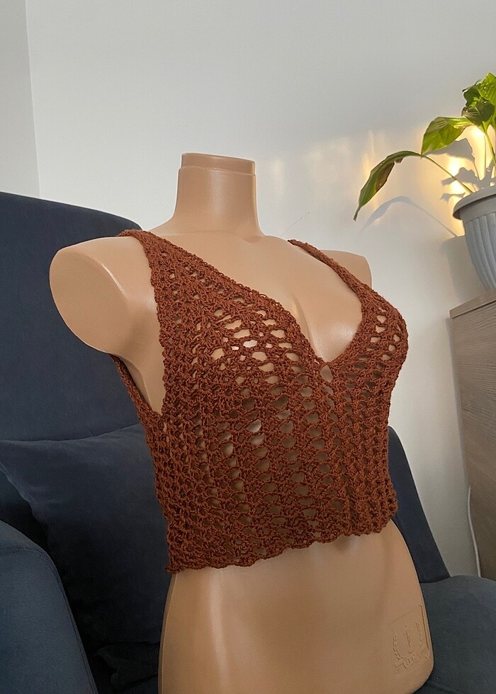 File örgü bluz - Görsel 5