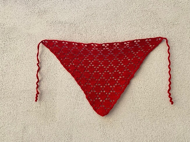 Tasarımcı Örgü bandana
