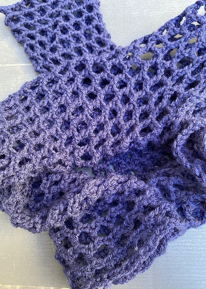 File örgü bolero - Görsel 3