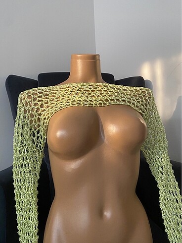 File örgü bolero - Görsel 3