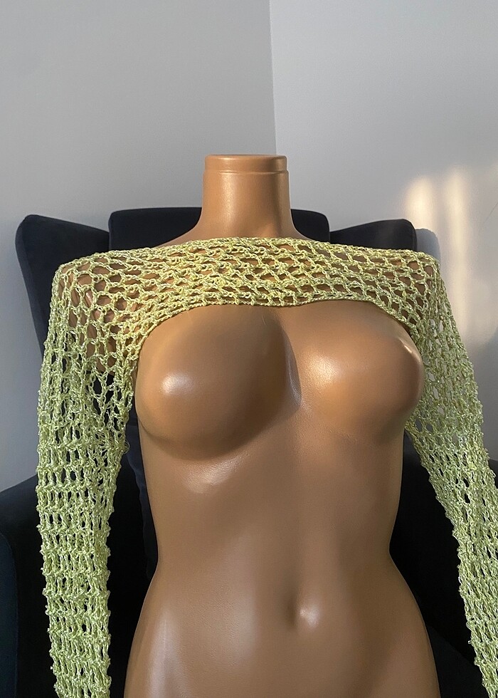 File örgü bolero - Görsel 3