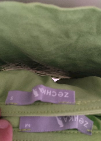 Yeşil İnce Askılı Kısa Kadın Atlet - Görsel 3