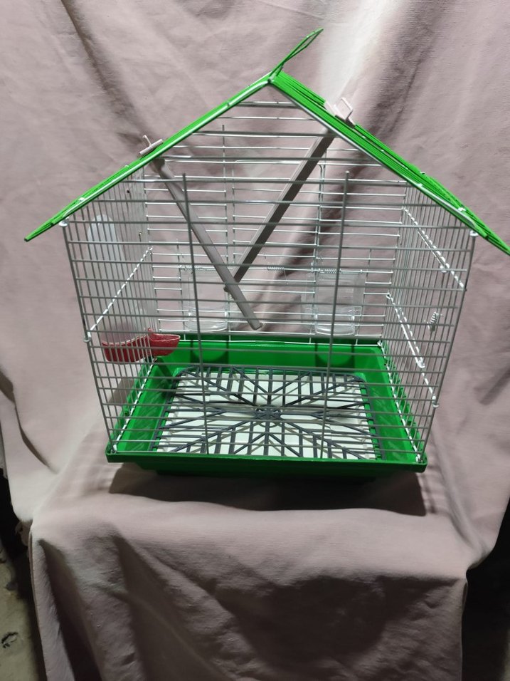 Renkli Yeşil Kuş Kafesi
sıfır ürün - Görsel 2