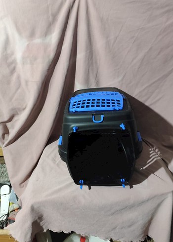 Renkli Mavi Taşıma Kabı - Görsel 2