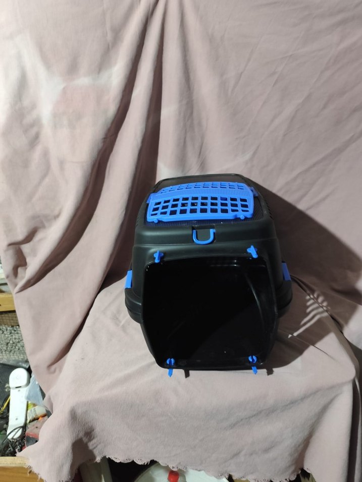 Renkli Mavi Taşıma Kabı - Görsel 2