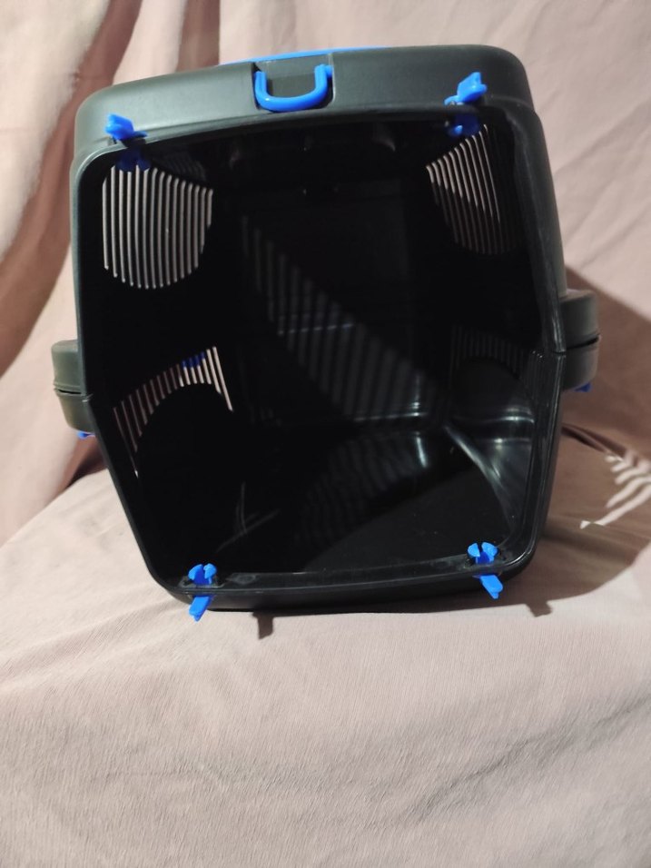 Renkli Mavi Taşıma Kabı - Görsel 5