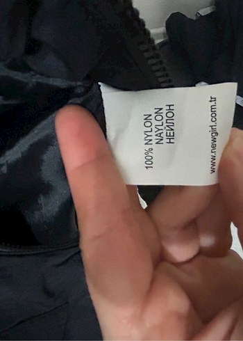 Diğer Siyah Kapüşonlu Kadın Midi Kış Montu