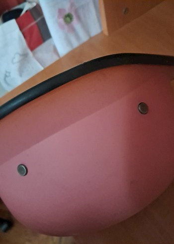 Pembe Pastel Biker Kask - Görsel 8