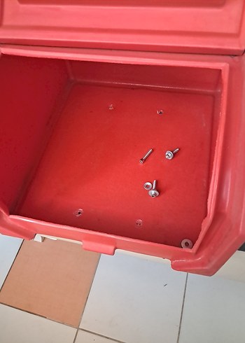 Kırmızı Kapaklı MOTORSİKLET çantası - Görsel 3