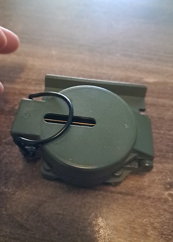 Koyu Haki Renkli Askeri Pusula - Görsel 5