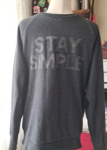 Baskılı erkek
 Sweatshirt - Görsel 2