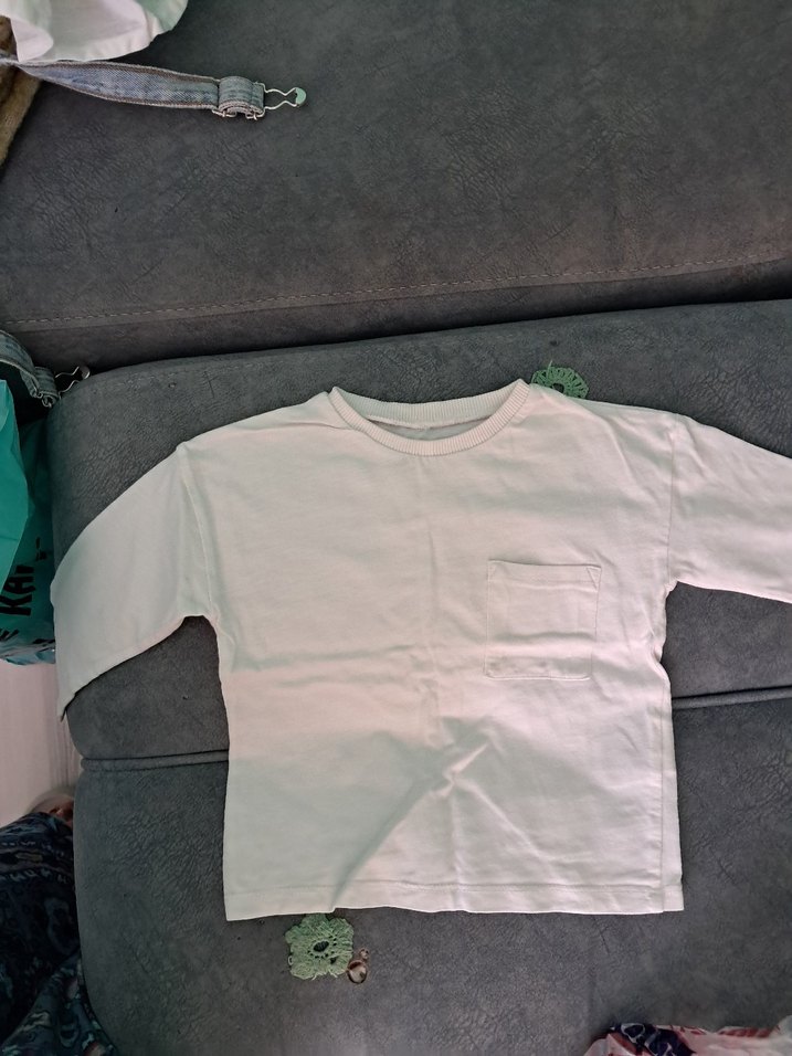 Beyaz Uzun Kollu Çocuk İçlik - Görsel 2