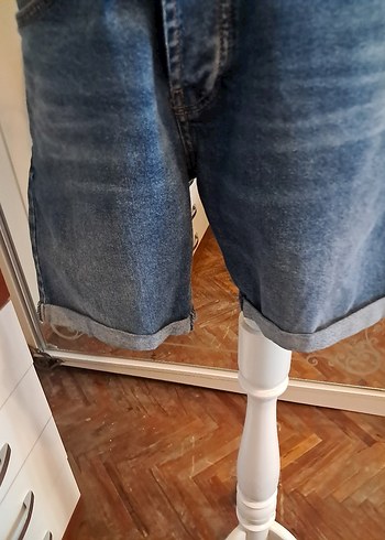 LTB erkek Bol Kesim Mini Kot Şort