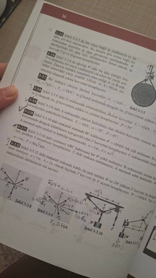 Statik-Mukavemet (Skaler Mekanik) - Mehmet H. Omurtag - Görsel 2