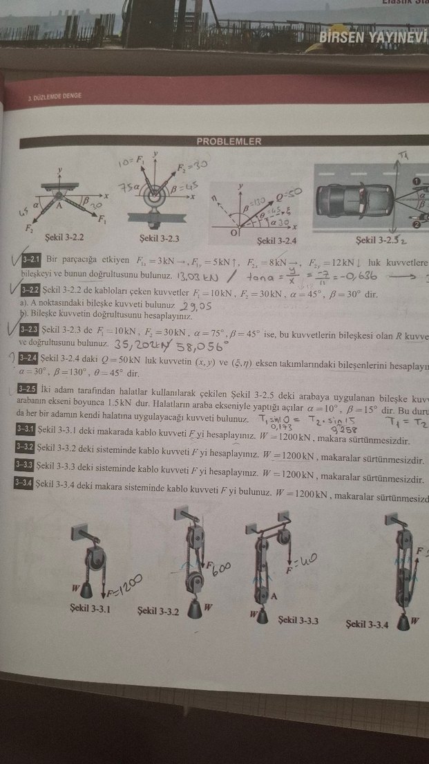 Statik-Mukavemet (Skaler Mekanik) - Mehmet H. Omurtag - Görsel 3