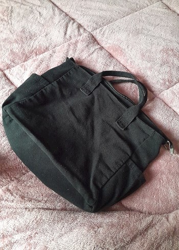 Fermuarlı Siyah Kadın Kışlık Çanta - Görsel 2