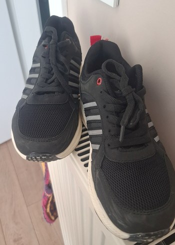Slazenger Siyah Gri Çizgili kadın Spor Ayakkabı
