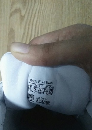38 Beden ?adidas superstar orjinal bir kere giyildi