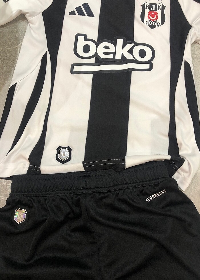 Beşiktaş Çocuk Forması Kız/Erkek - Görsel 2