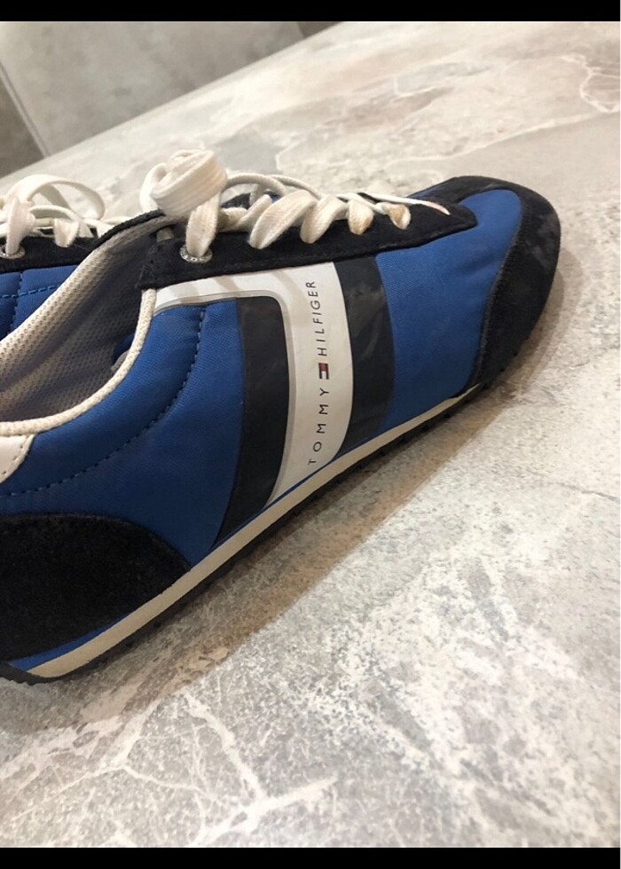 Tommy Hilfiger Mavi Spor Ayakkabı - Görsel 3