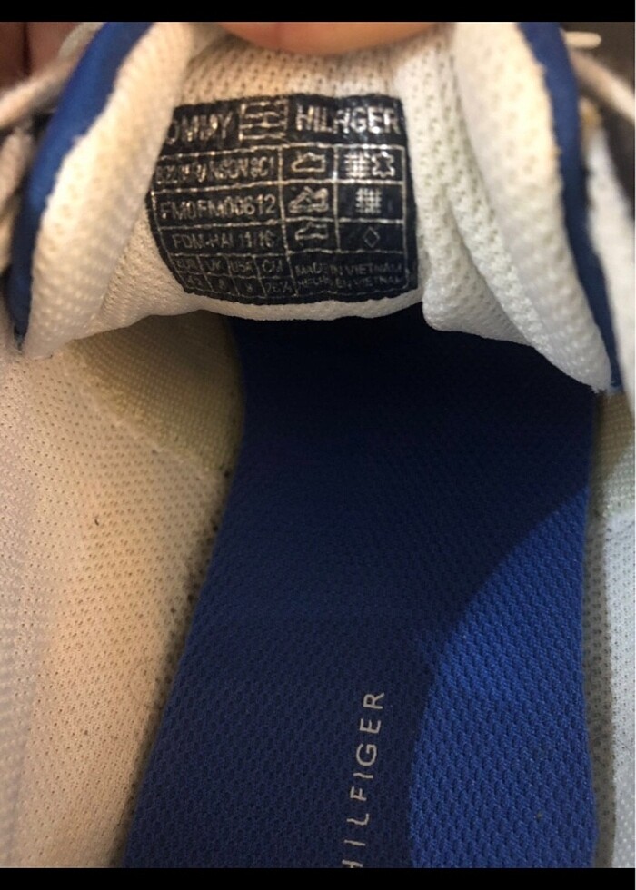 Tommy Hilfiger Mavi Spor Ayakkabı - Görsel 4