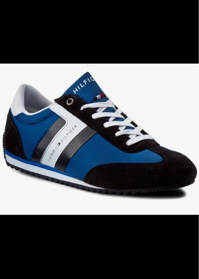 Tommy Hilfiger Mavi Spor Ayakkabı - Görsel 5
