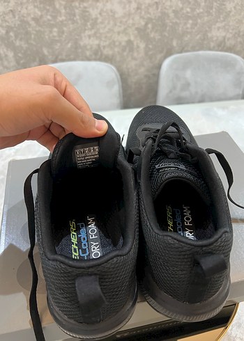 Skechers Siyah Kadın/Erkek Unisex Spor Ayakkabı - Görsel 2