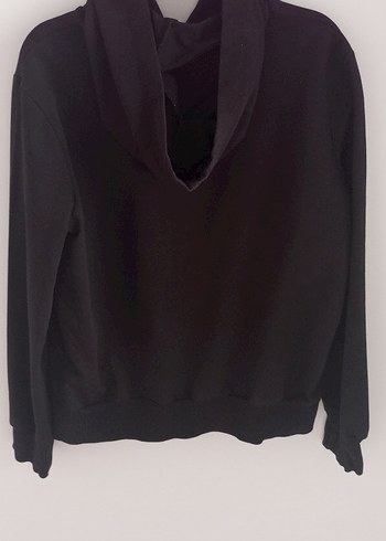 Diğer Siyah Baskılı Kadın Sweatshirt