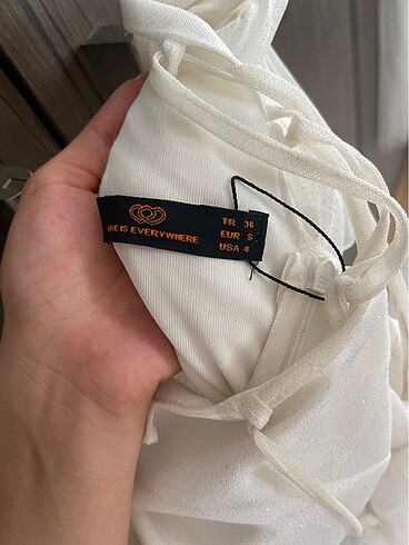 Beyaz elbise - Görsel 5