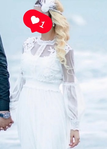 Beyaz elbise - Görsel 2