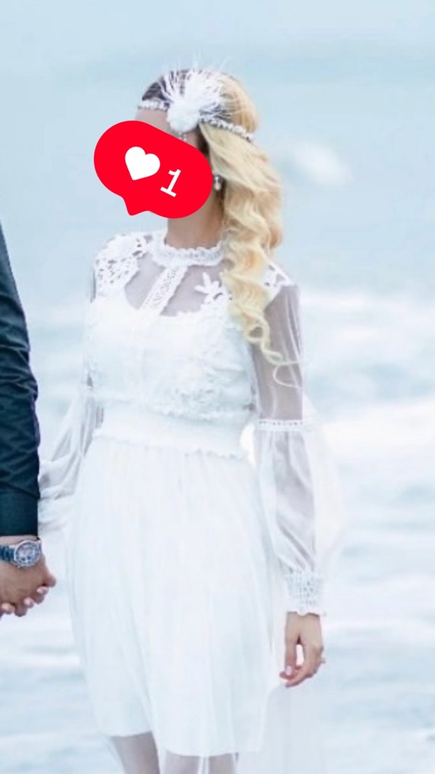 Beyaz elbise - Görsel 2