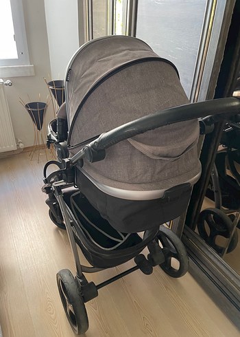 Gri Kraft Bebek Arabası - Görsel 3