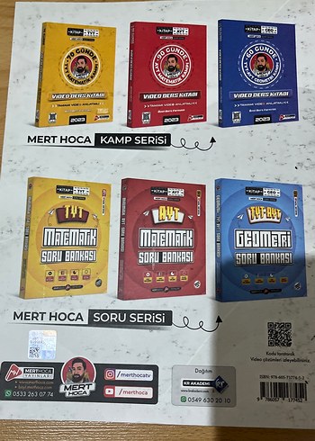 Mert Hoca AYT Matematik Soru Bankası 2023 - Görsel 2