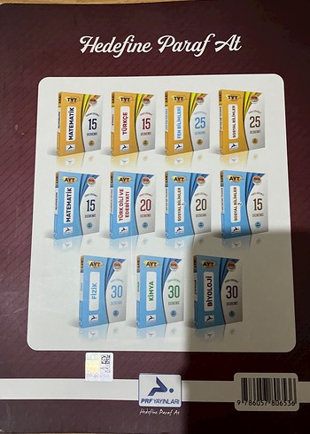 AYT Sayısal Başarı Kampı Deneme Kitabı - Görsel 2