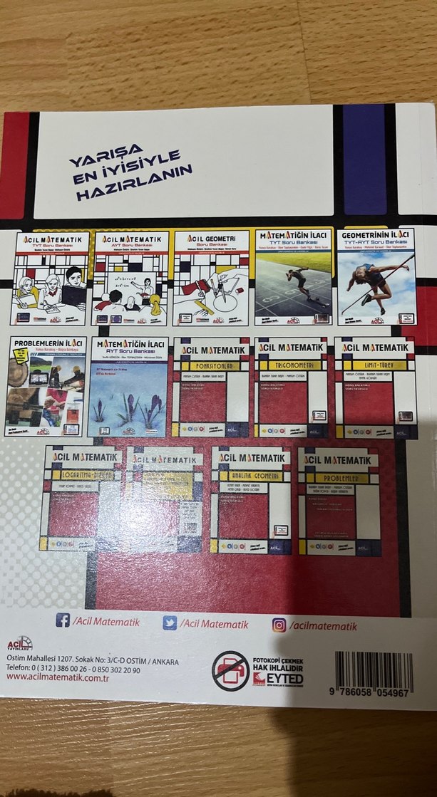 Acil Matematik Logaritma Diziler Soru Fasikülü - Görsel 2