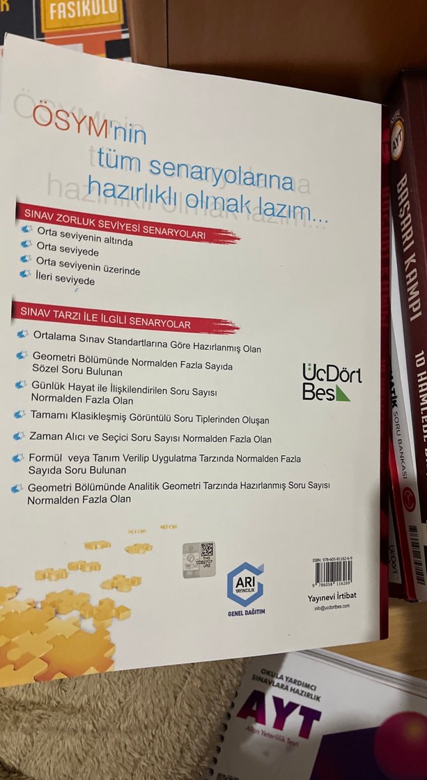 10 Adet AYT Deneme Kitabı - Yeni Müfredata Göre - Görsel 2