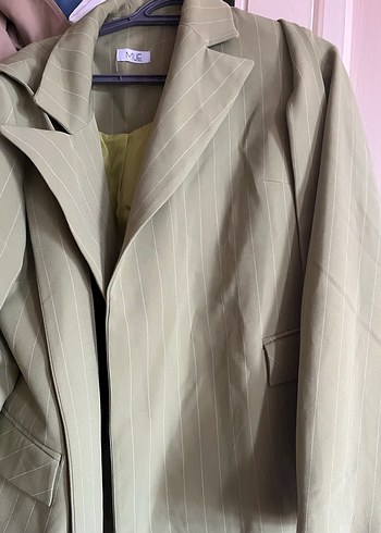 Yeşil Kadın Blazer Ceket - Görsel 3