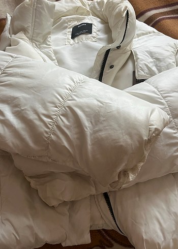 Beyaz Midi mont - Görsel 4