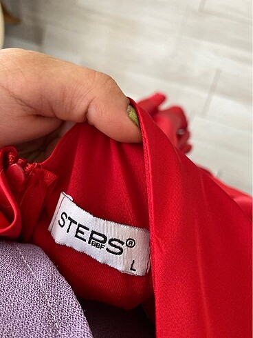 Kısa saten abiye - Görsel 6