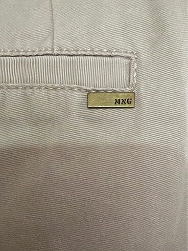 40 Beden MANGO krem rengi pantolon