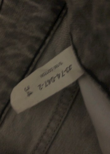 Gri Midi Kot Pantolon - Görsel 4