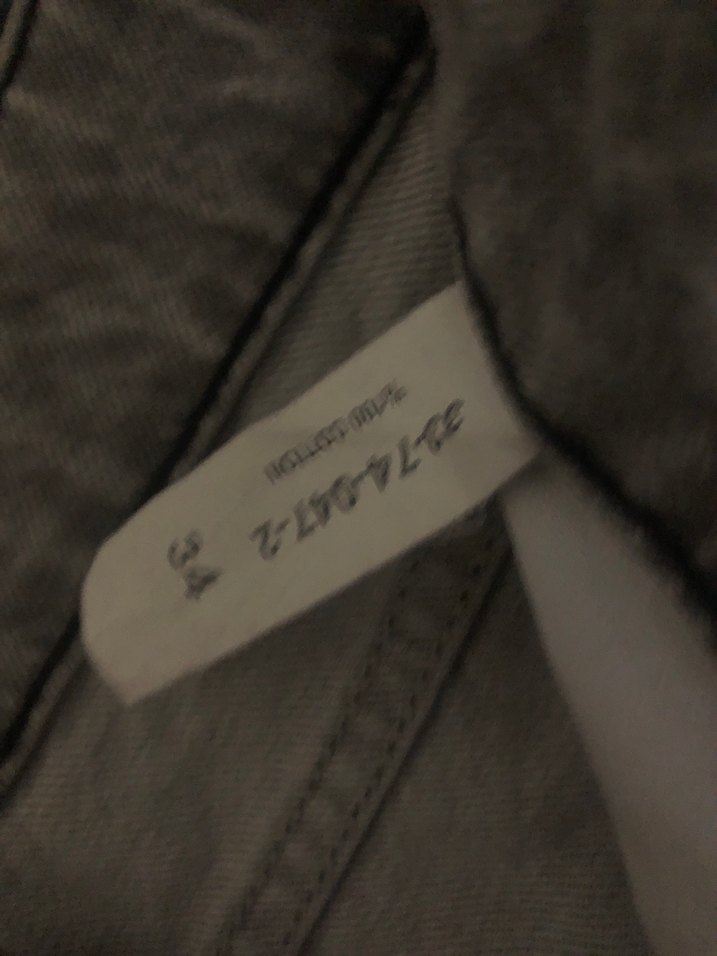 Gri Midi Kot Pantolon - Görsel 4