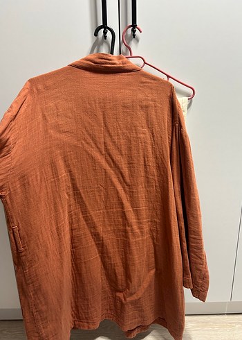 40 Beden Kiremit rengi kimono