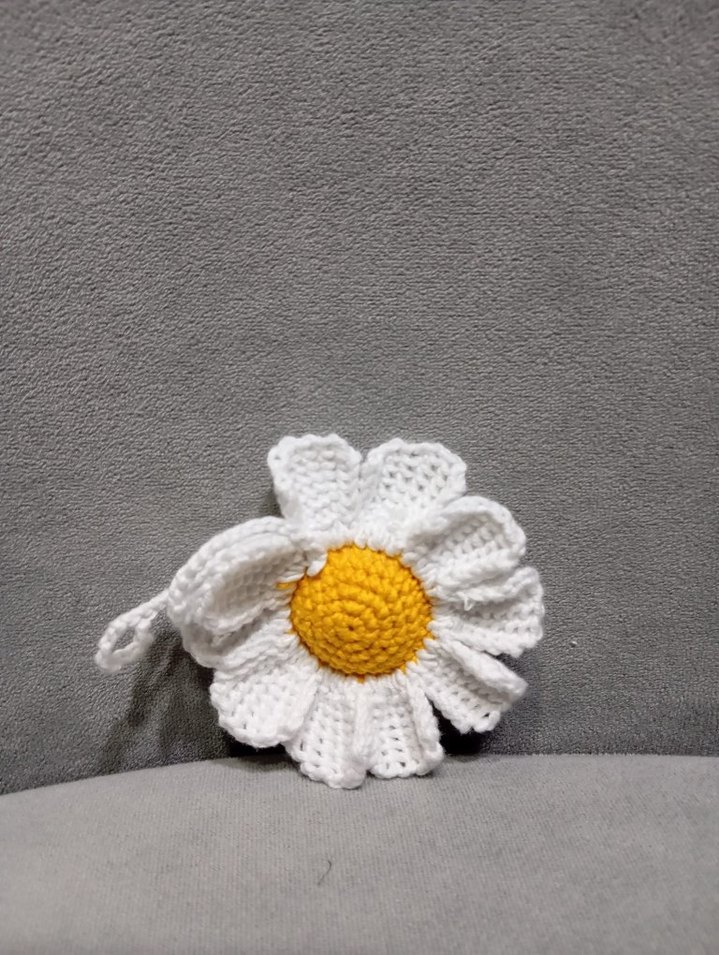 Papatya anahtarlık - Görsel 2