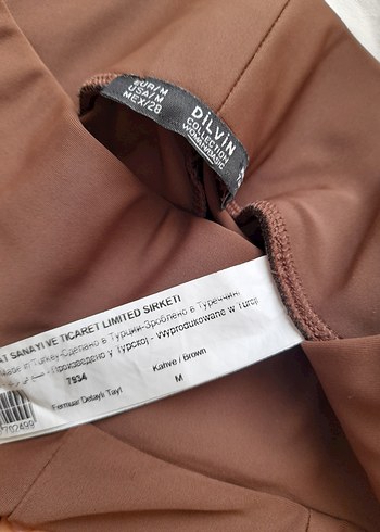 Kahverengi Tayt - Görsel 5