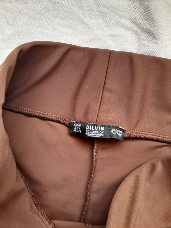 Kahverengi Tayt - Görsel 4