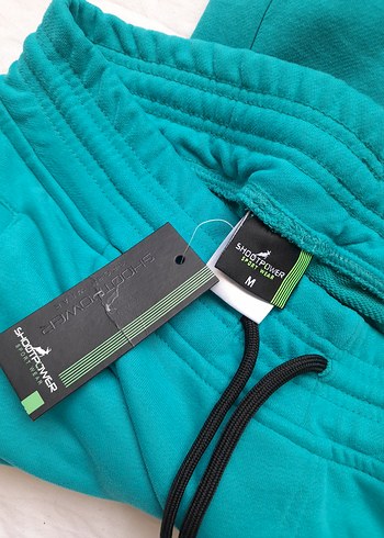 Turkuaz Rahat Kesim Eşofman Altı - Görsel 3