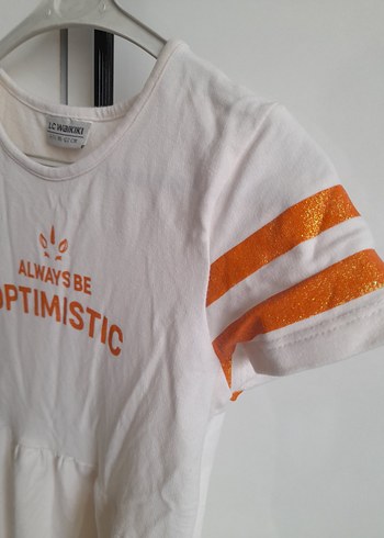 Kız Çocuk Kısa Kollu Piliseli Elbise - Görsel 3