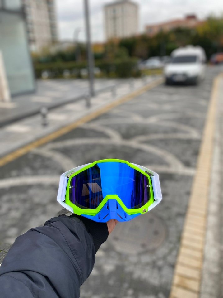 SNOWBOARD CROSS MOTOR GÖZLÜK - Görsel 3