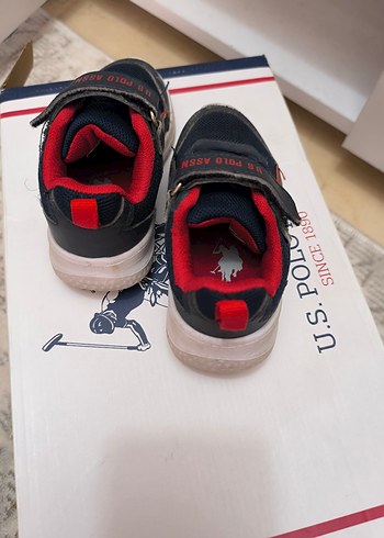 23 Beden U.S. Polo Assn. Erkek Çocuk Spor Ayakkabı